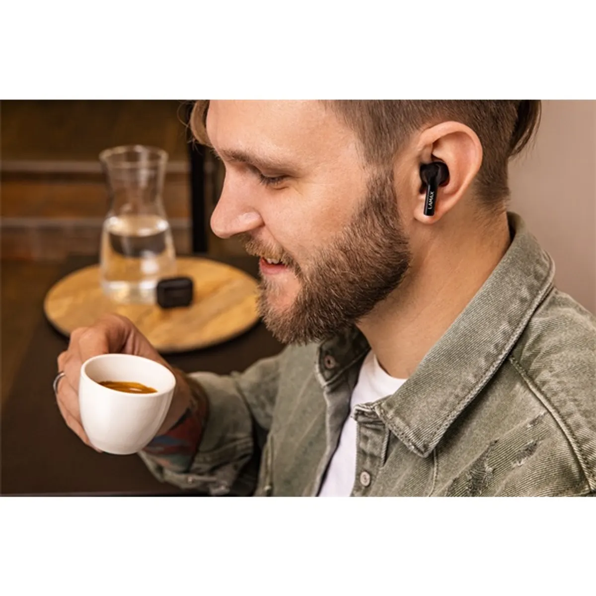 LAMAX Clips1 True Wireless Bluetooth fekete fülhallgató #7