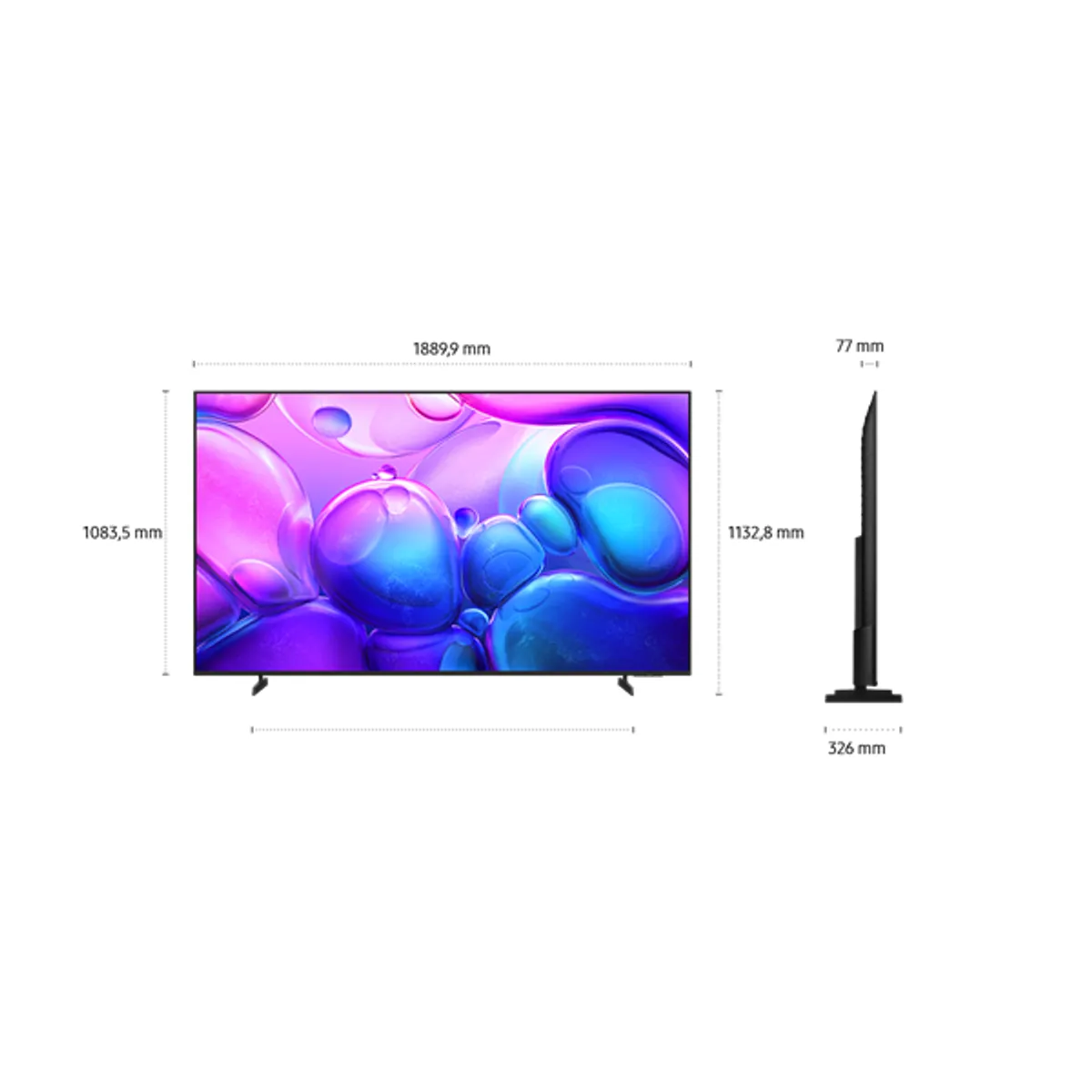 Samsung 85" QE85Q6FAAUXXH 4K UHD Smart QLED TV #4
