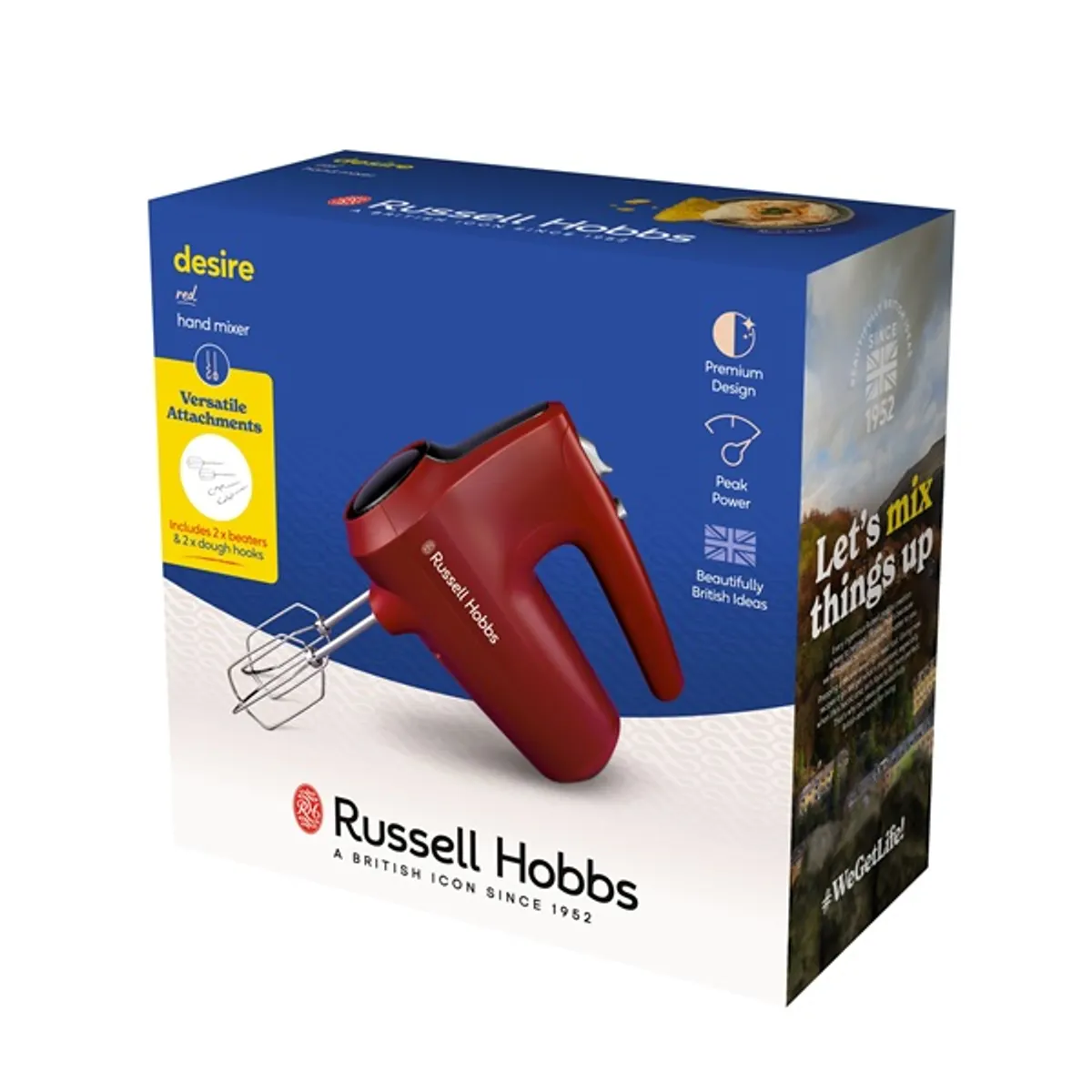 Russell Hobbs 27150-56/RH Desire Red piros kézi mixer #9