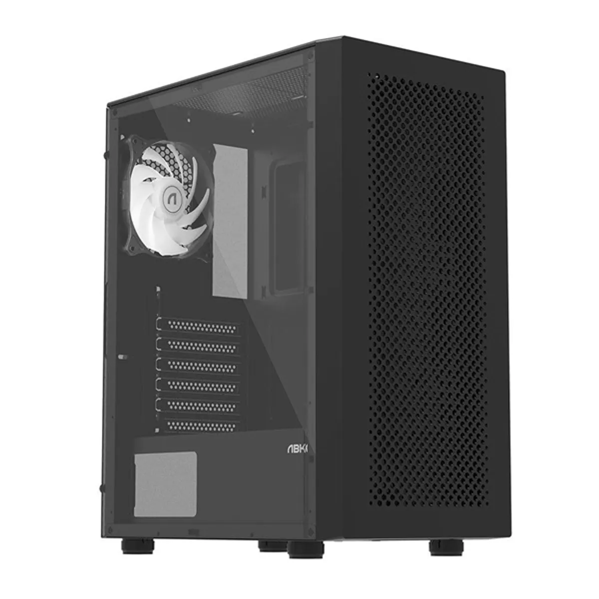 Spire G15 fekete (táp nélküli) ablakos ITX ház #2