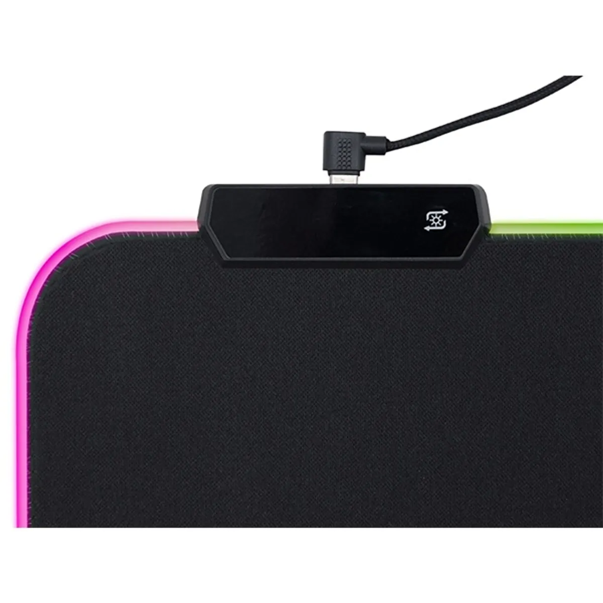 Tracer TRAPAD47549 Maxi RGB GameZone 800x300 mm RGB világítás szövet fekete billentyűzet és egérpad #3