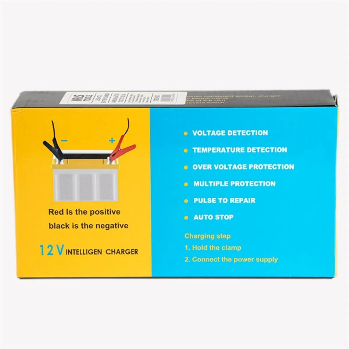 IRIS TOOLS ITBC-800 Akkumulátor töltő, 12V 2A, AGM, GEL, Lead acid battery #2