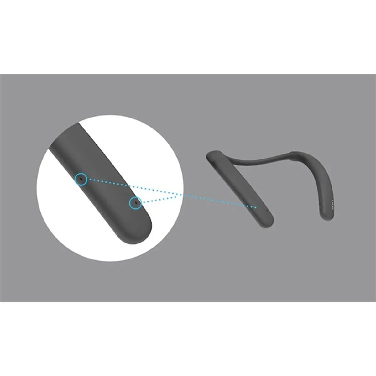 Sony SRSNB10B vezeték nélküli fekete nyakpántos hangszóró #8