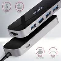 Axagon HMC-6H4A SuperSpeed USB-C COMBO 6in1 hub #2