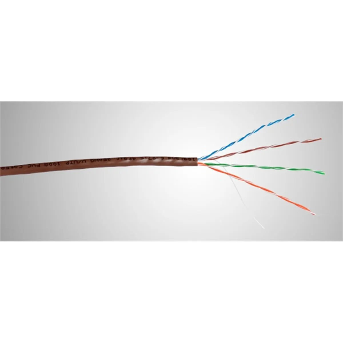 Legrand Cat5e árnyékolatlan (U/UTP) 4 érpár (AWG25) PVC bézs Eca 305m kartondoboz Linkeo réz fali kábel #1