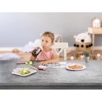 IRIS Atlanta üveg italos palack szívószállal 315ml, rózsaszín vagy piros színben HN-1756 #2