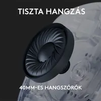 Logitech G435 Lightspeed Wireless fehér gamer headset #3