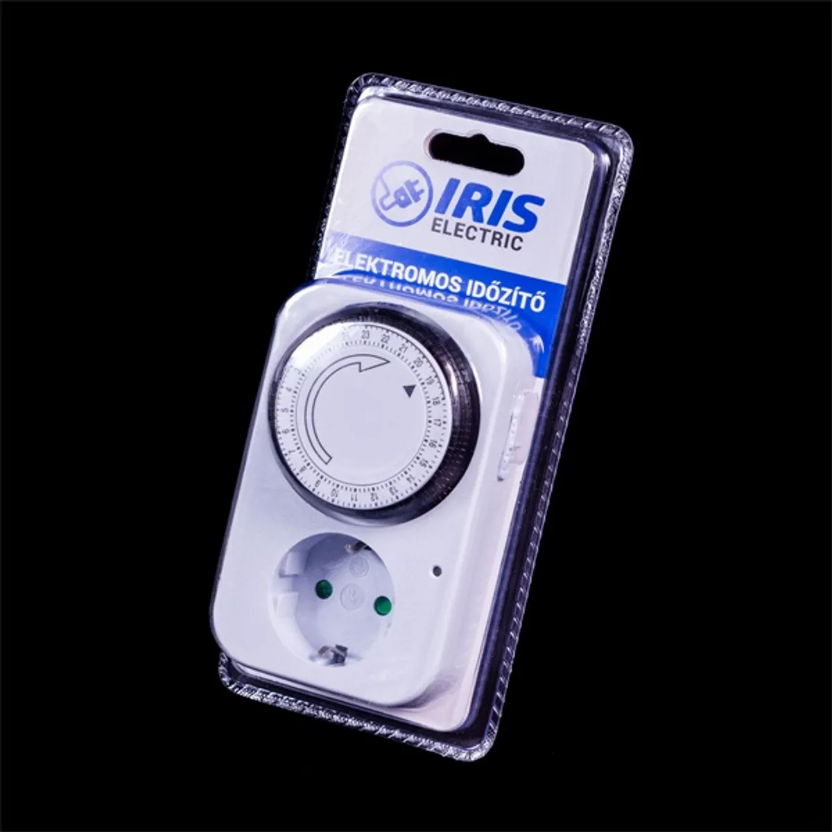 IRIS Electric IEMT-001 fali elektromos mechanikus időzítő IP20 #2