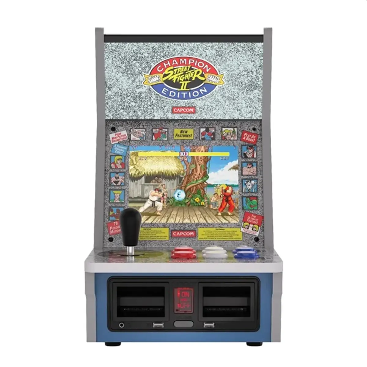 Evercade Arcade Alpha 2032 cm/IPS/4:3/Retro Gaming/Street Fighter/USB/Audio/Bartop hordozható kézikonzol #2