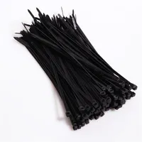 Iris Electric 100 db fekete 370x3,6mm kábelkötegelő, gyorskötöző, kötegelő, UV álló #2