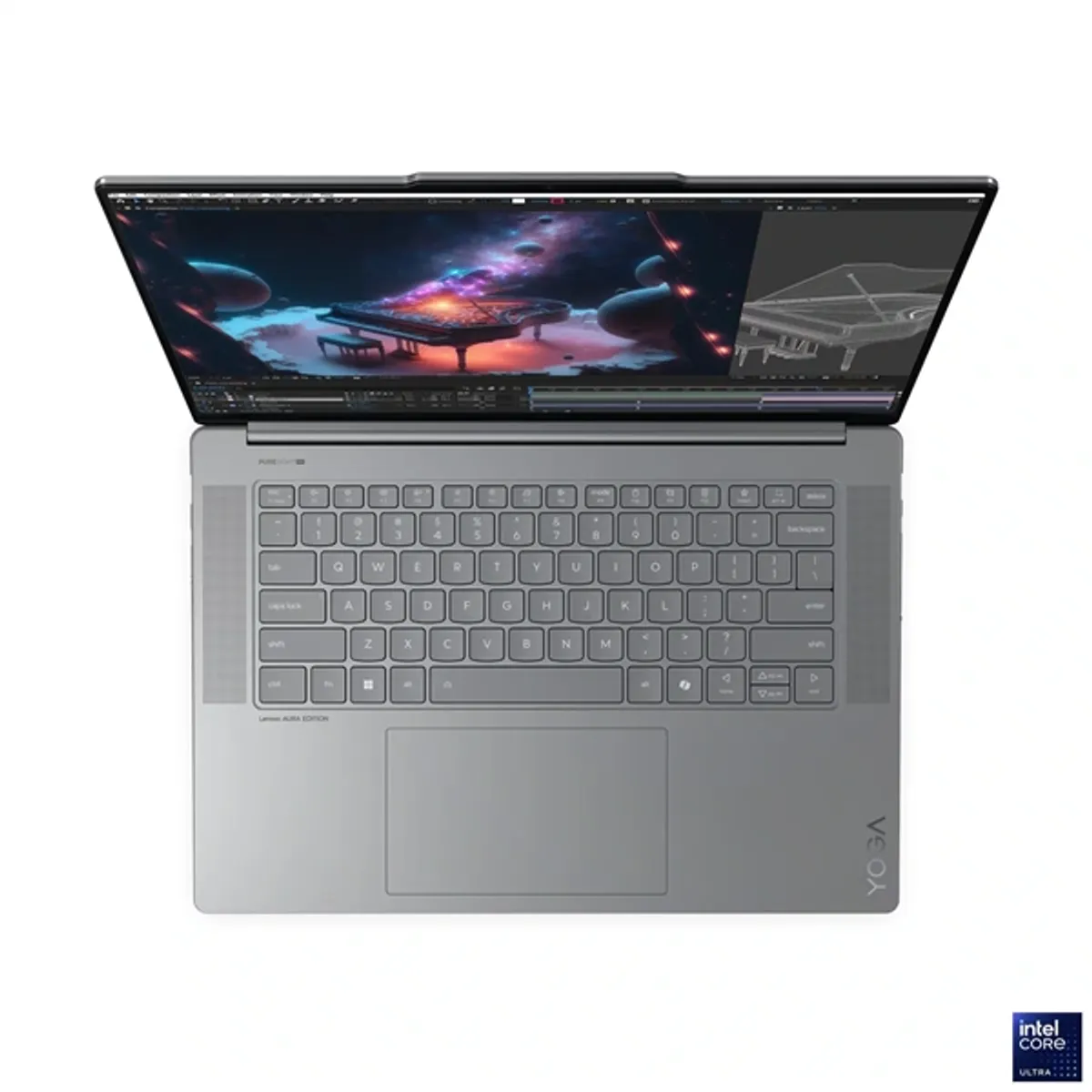 Lenovo Yoga Slim 7 15ILL9 15,3"2,8K/Intel Core Ultra 7 258V/32GB/1TB/Int.VGA/Win11/Aluminium ház - szürke laptop #2