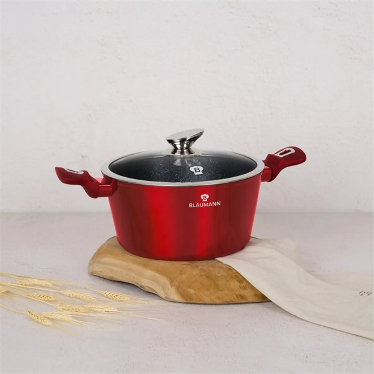 Blaumann BL-3986 Burgundy Collection 4,1L 24 cm lábas fedővel #6