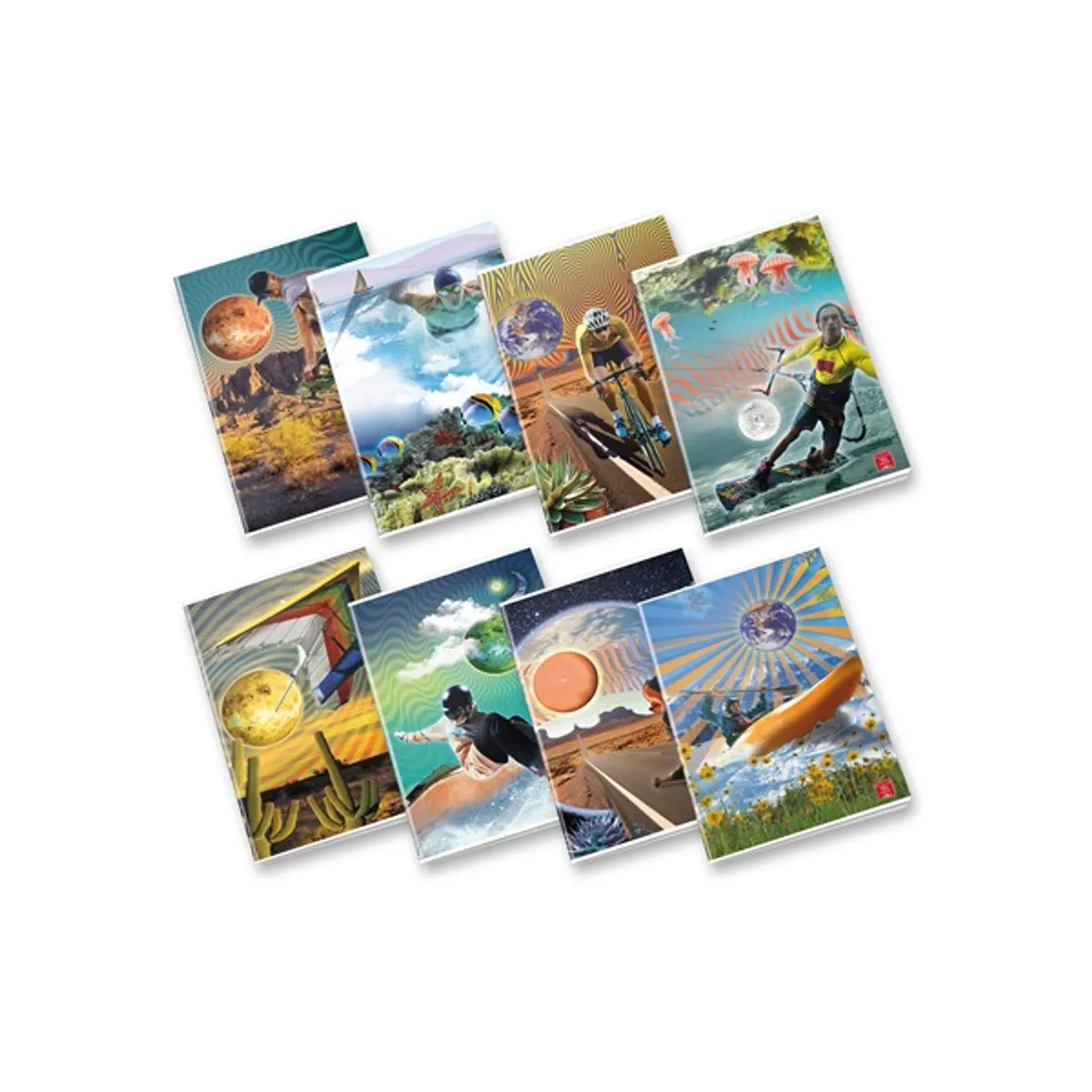 Pigna Dream Sport A4 tűzött 42 lapos kockás füzet #1