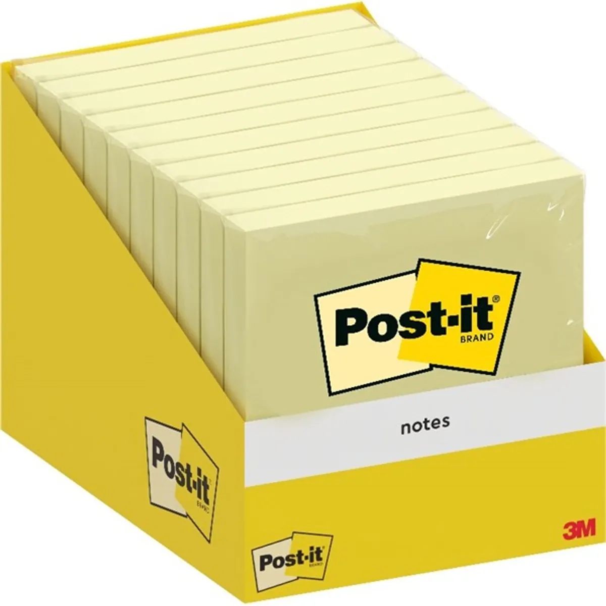 Post-It 6820-CY 76x76mm 100lap kanárisárga öntapadós jegyzettömb #1