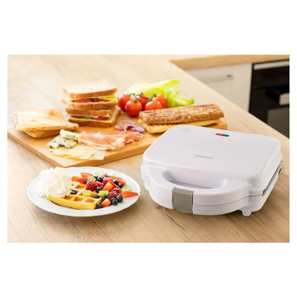 Sencor SSM 9310WH fehér szendvicssütő #6