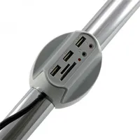 Sbox DH-1 3xUSB2.0 + 2x3,5mm + SD olvasó asztali elosztó #2