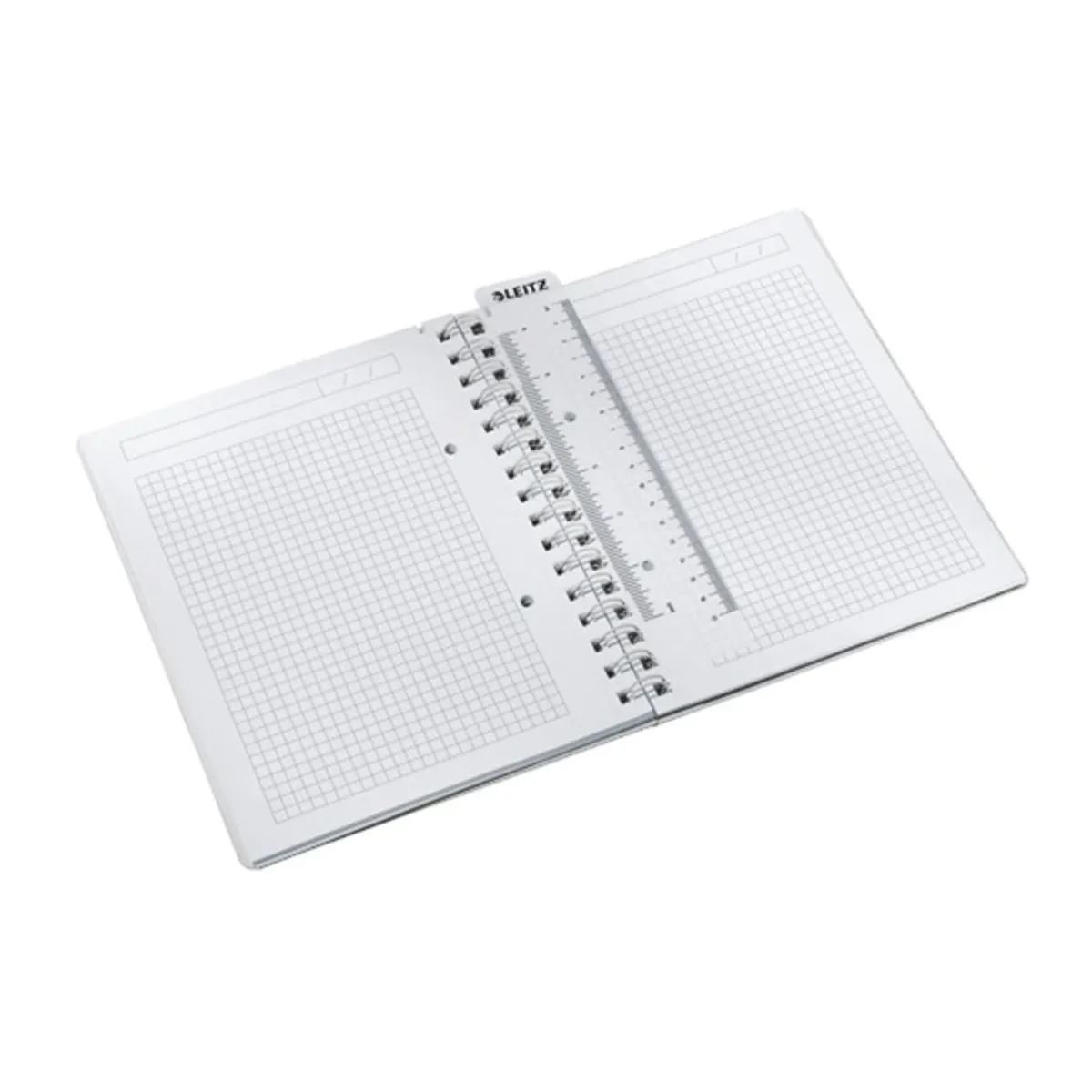 Leitz Wow A5 80lapos kockás kék spirálfüzet #2