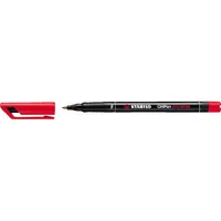 Stabilo OHPen 842"F" 10db/csomag piros permanent marker #2