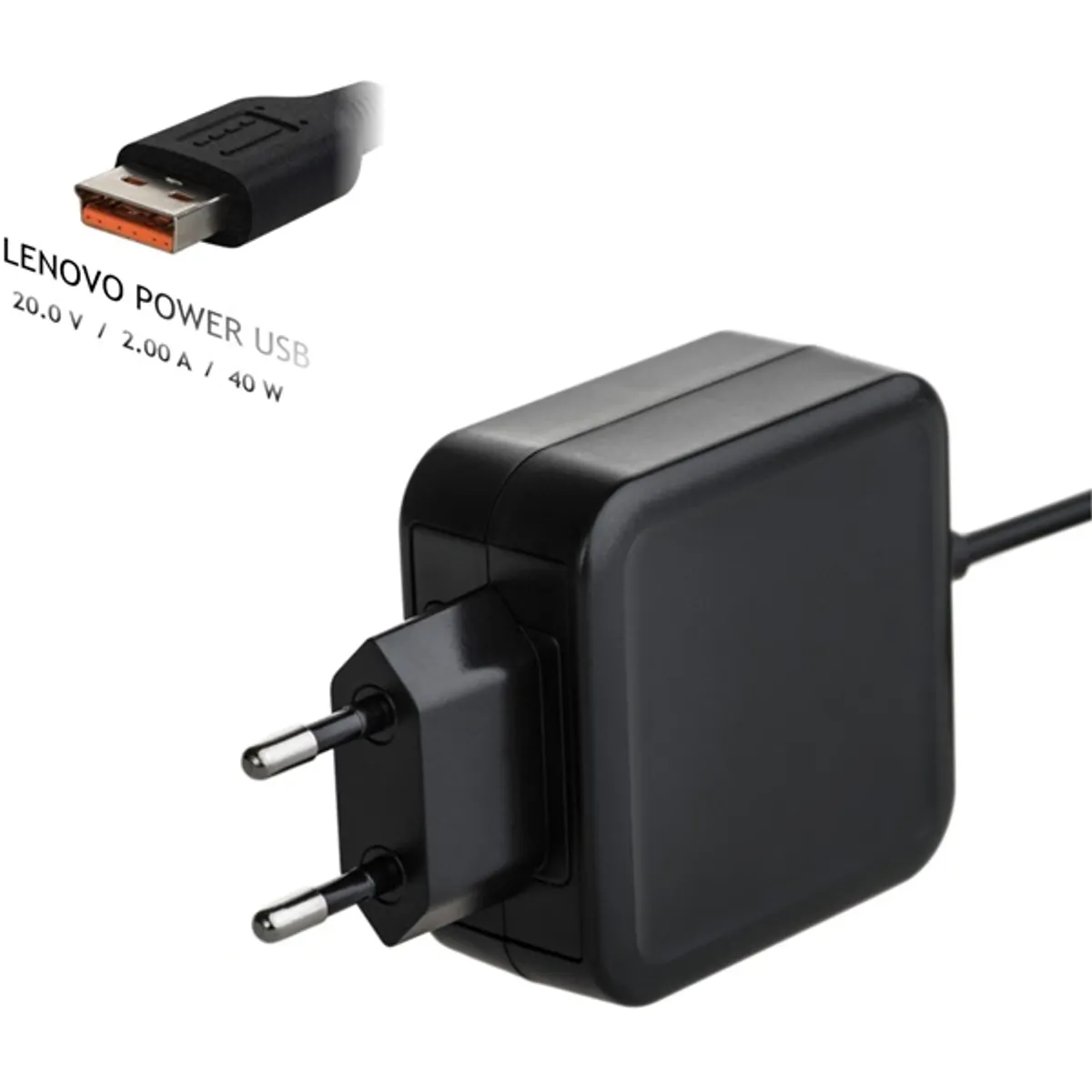 Akyga AK-ND-59 20V/2A/40W Lenovo Power USB Lenovo notebook hálózati töltő #2