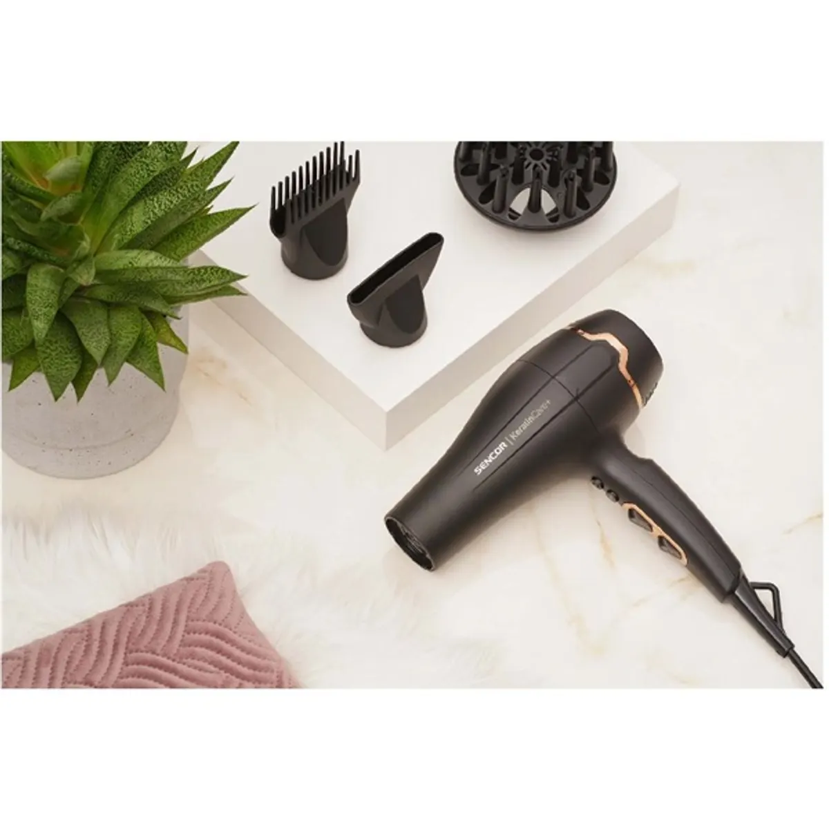 Sencor SHD 8275BK fekete hajszárító #10