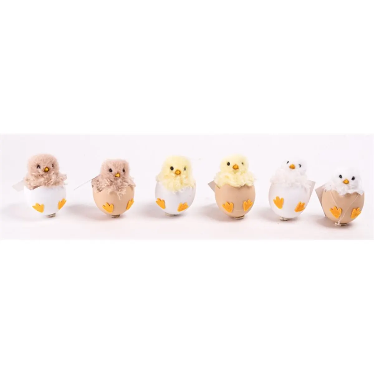 IRIS dekor akasztós csibe tojásban 6s 7cm #1