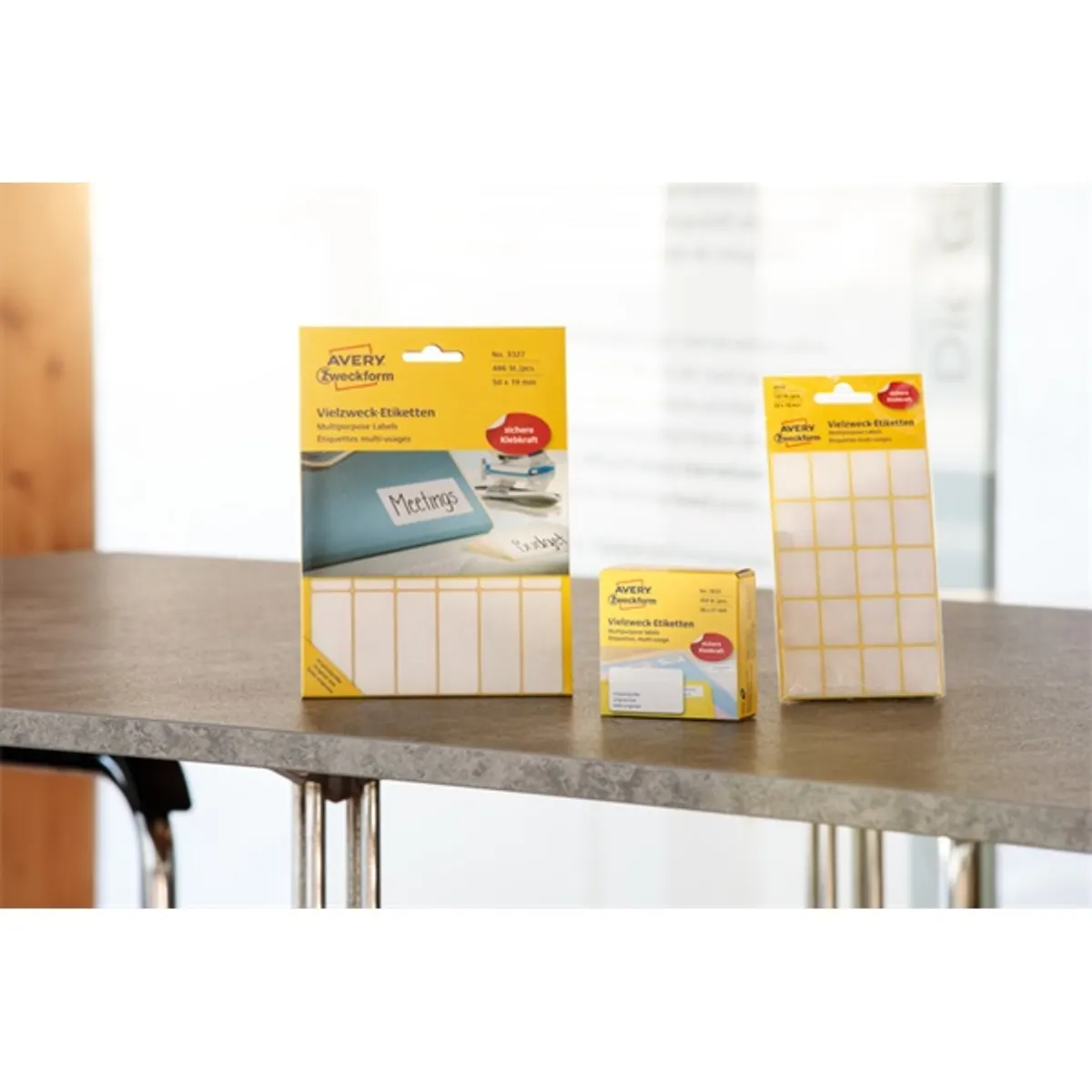 Avery 3042 18x12mm univerzális 216db-os fehér etikett #3