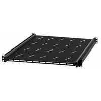 Stalflex RSR19-1U-550B 19" 1U 550mm mély fekete kihúzható polc #2