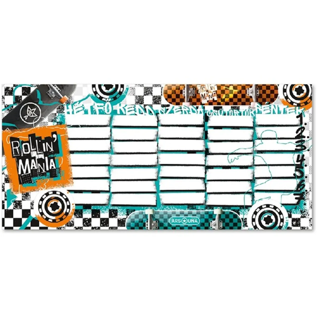 Ars Una Rollin Mania 22 (5228) 1 lapos órarend #1