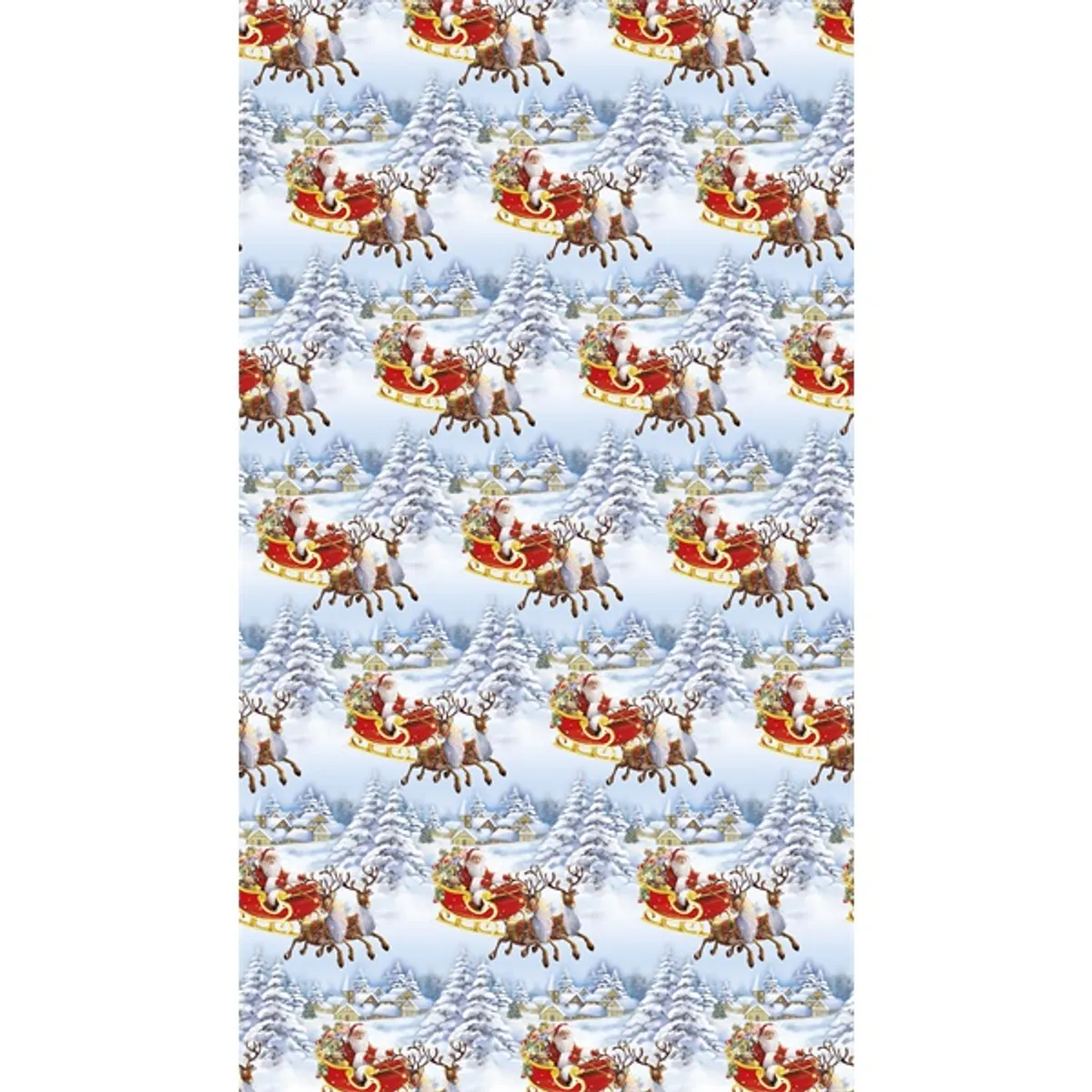 IRIS Karácsonyi tekercses csomagolópapír,  200x70cm, különböző mintákkal, 60g/m2 #6