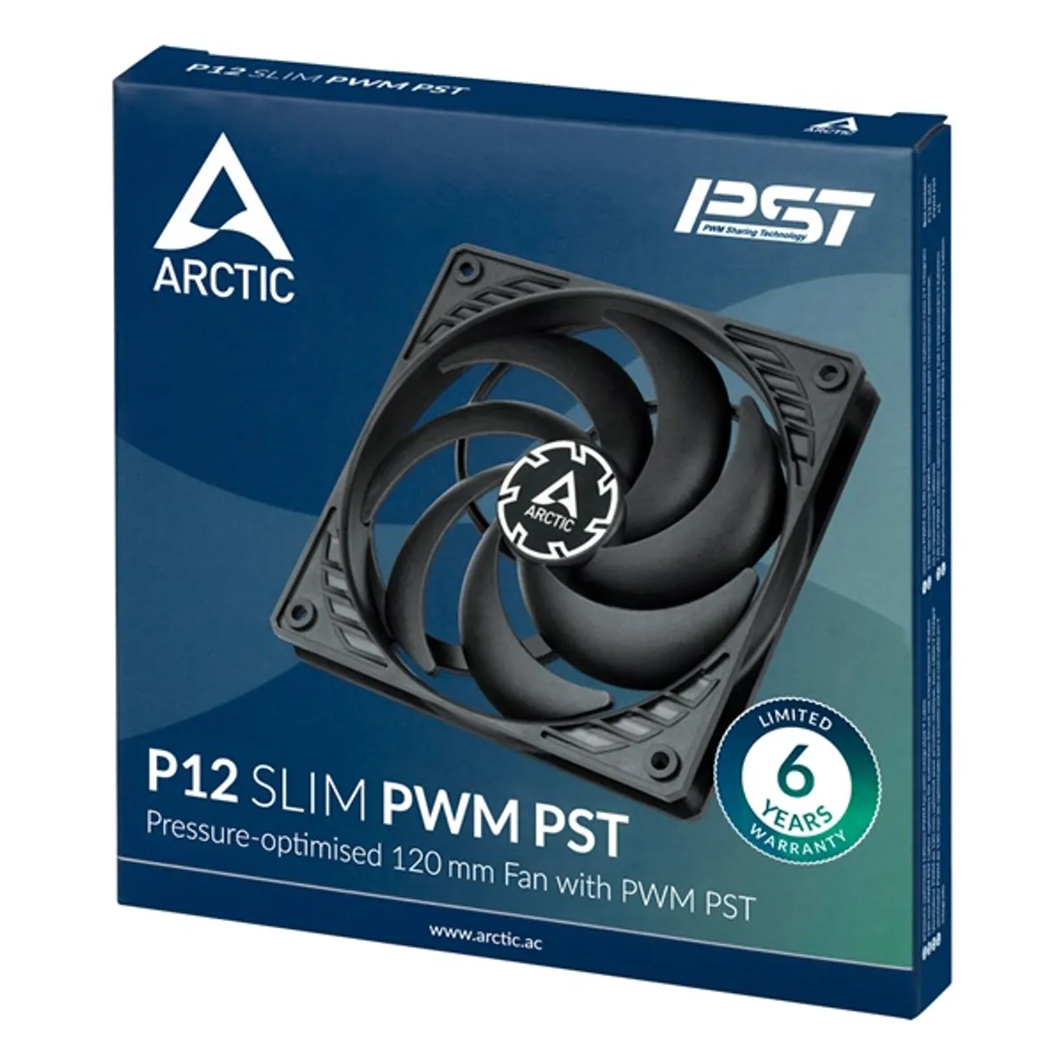 Arctic P12 SLIM PWM PST 120mm ventilátor #4