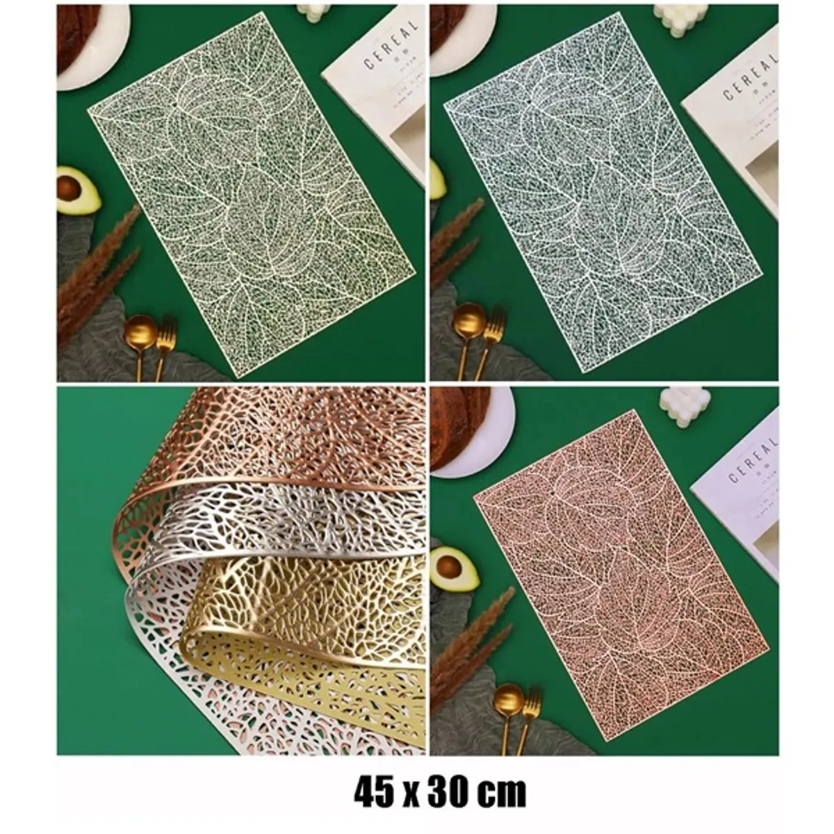 IRIS 671989 téglalap alakú tányéralátét 30x45cm #1