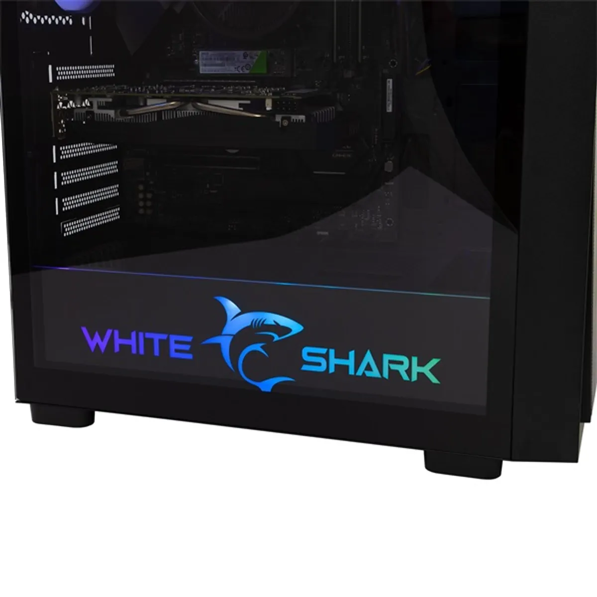 White Shark GCC-2401B Warhead fekete (táp nélküli switch) ablakos E-ATX ház #2