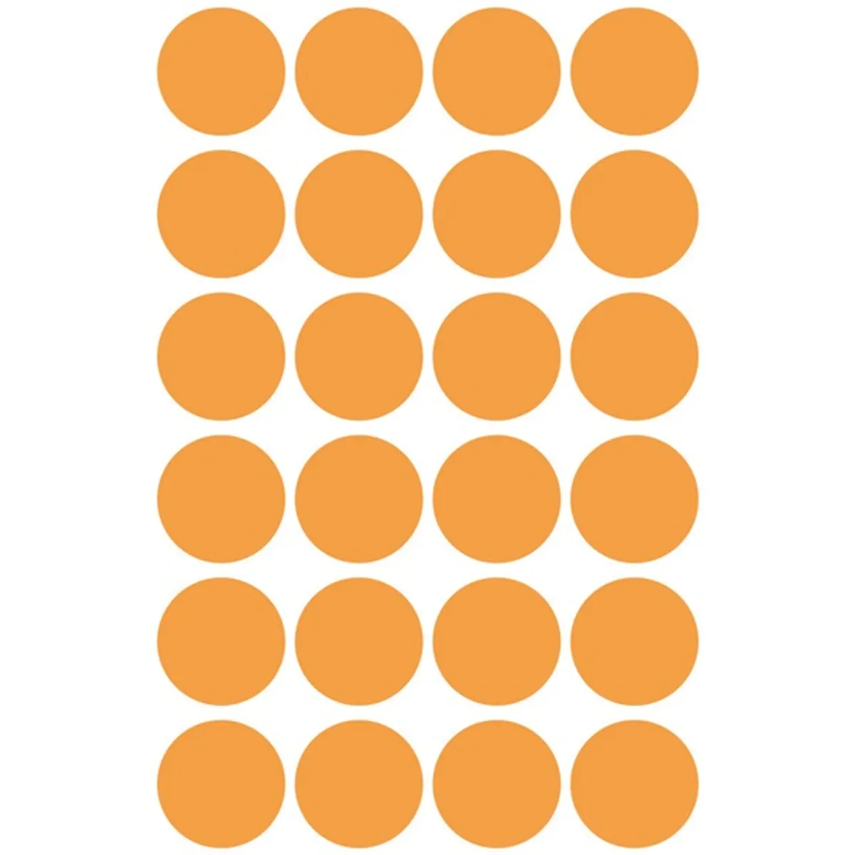 Avery 3173 18mm 96db-os neonnarancs jelölőpont #2