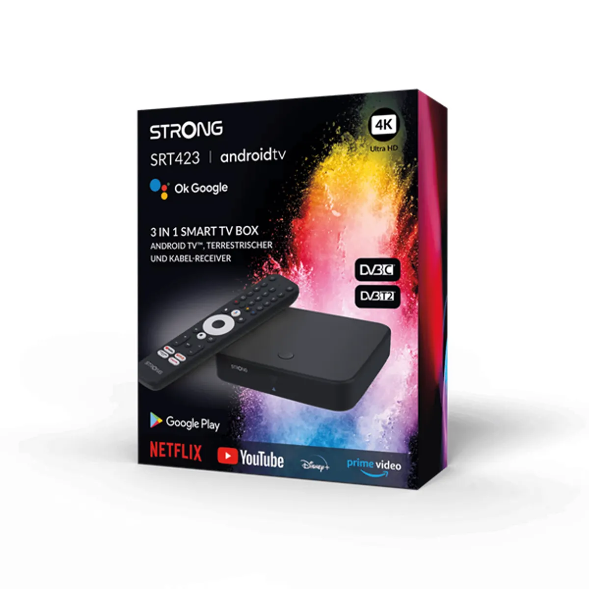 Strong SRT423 Android Box / HDTV vevőegység / Tv okosító / médialejátszó #5