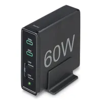 Hama 201628 FIC E3 60W PD QC 2xUSB 2xType-C hálózati töltő állómás #1