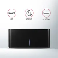 Axagon ADSA-SN USB 3.0 SATA fekete dokkoló állomás #5