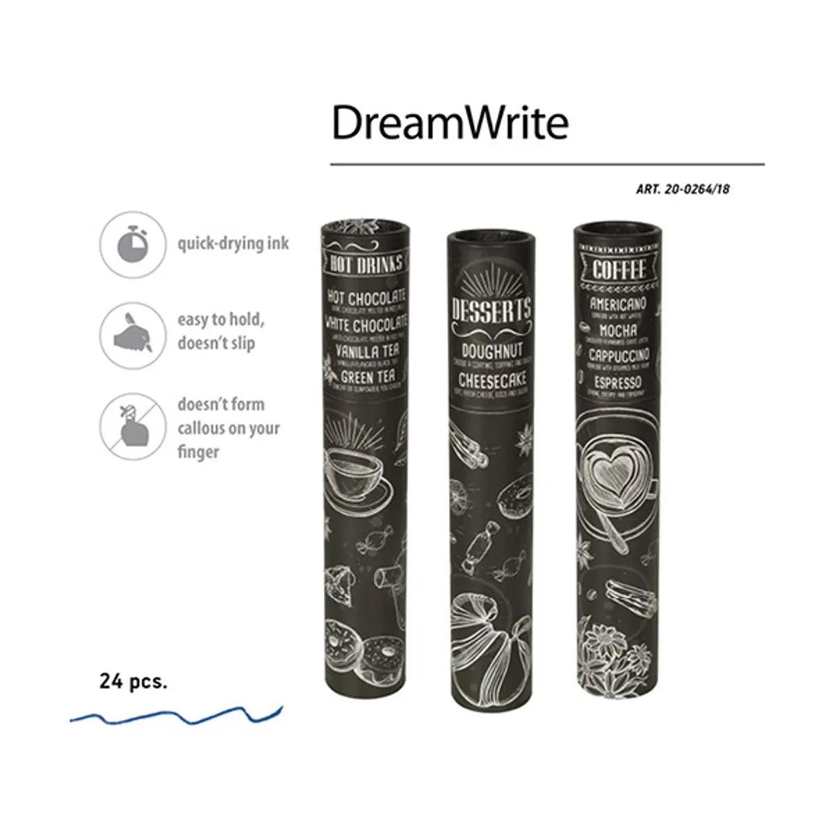 Bruno Visconti Dreamwrite Café Nero 0,7 mm, kék golyóstoll #3