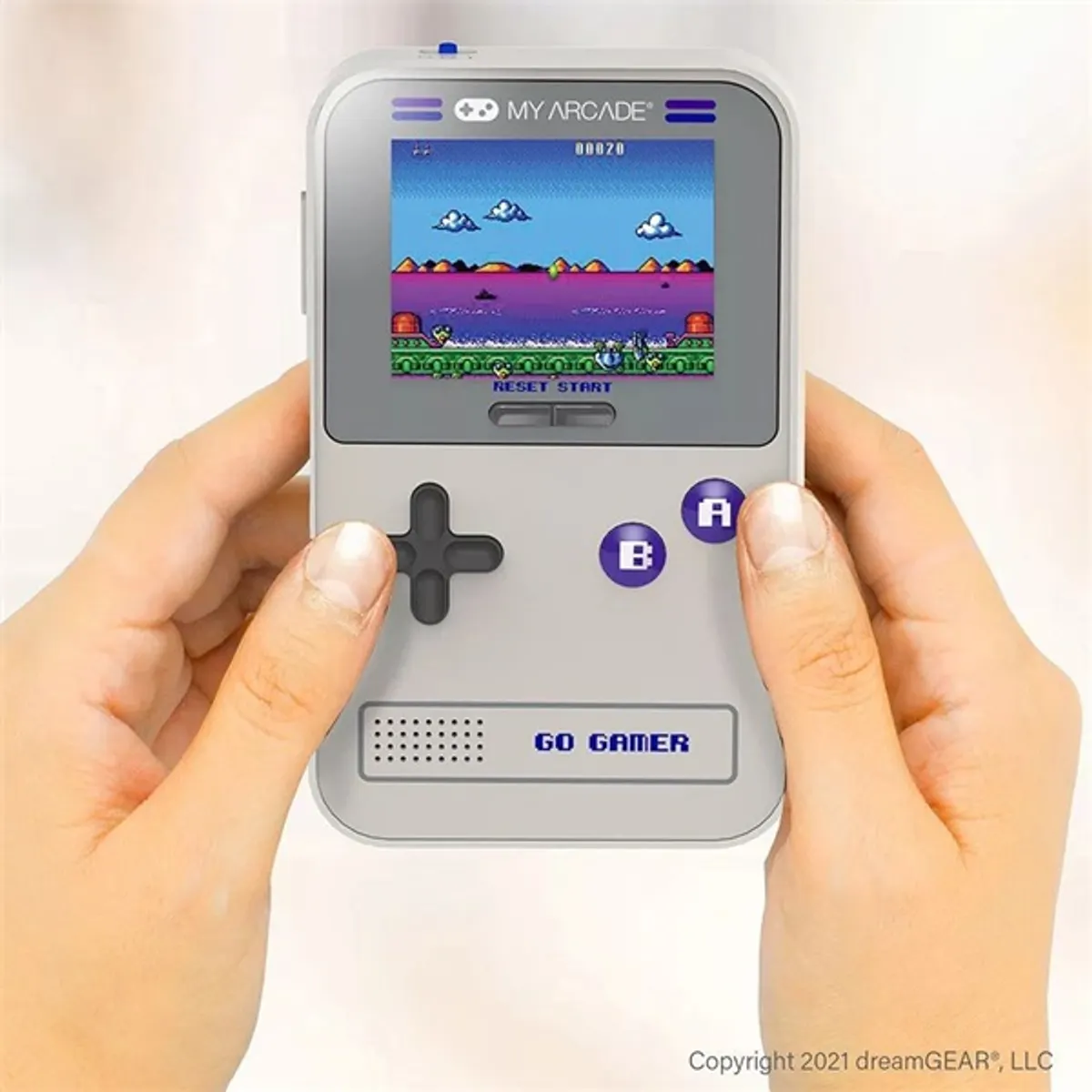 My Arcade DGUN-3910 Go Gamer Classic 300in1 szürke-lila hordozható kézikonzol #5