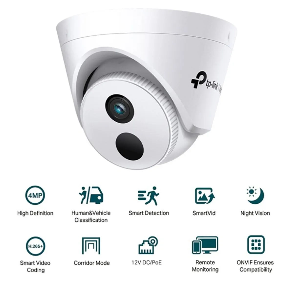 TP-Link VIGI C440I /4MP/2,8mm/beltéri/H265/IR30m/Smart Detection/IP turret kamera #2