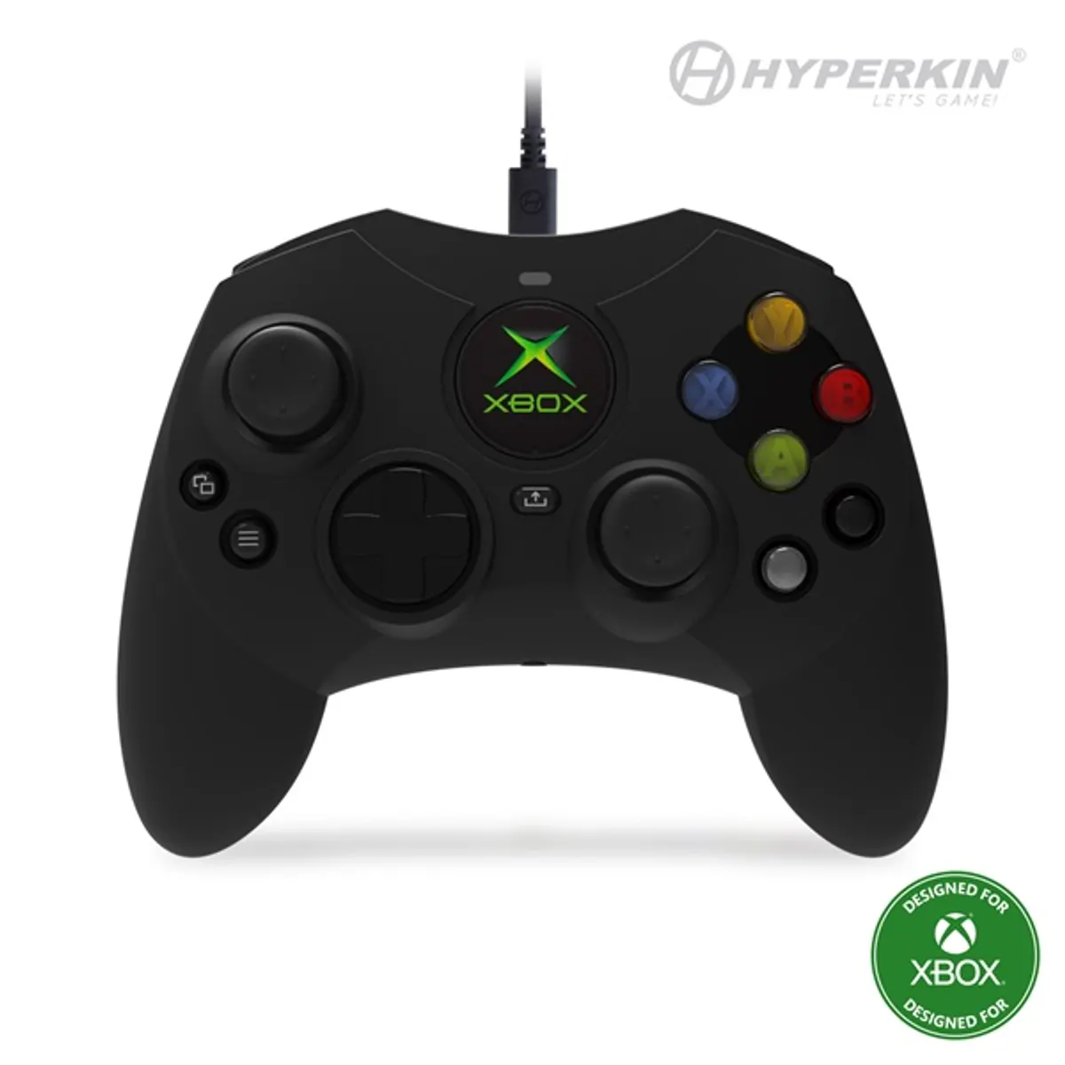Hyperkin M01618-BK Duchess Xbox Series|One/Windows 11|10 Xbox liszenszelt vezetékes fekete kontroller #1