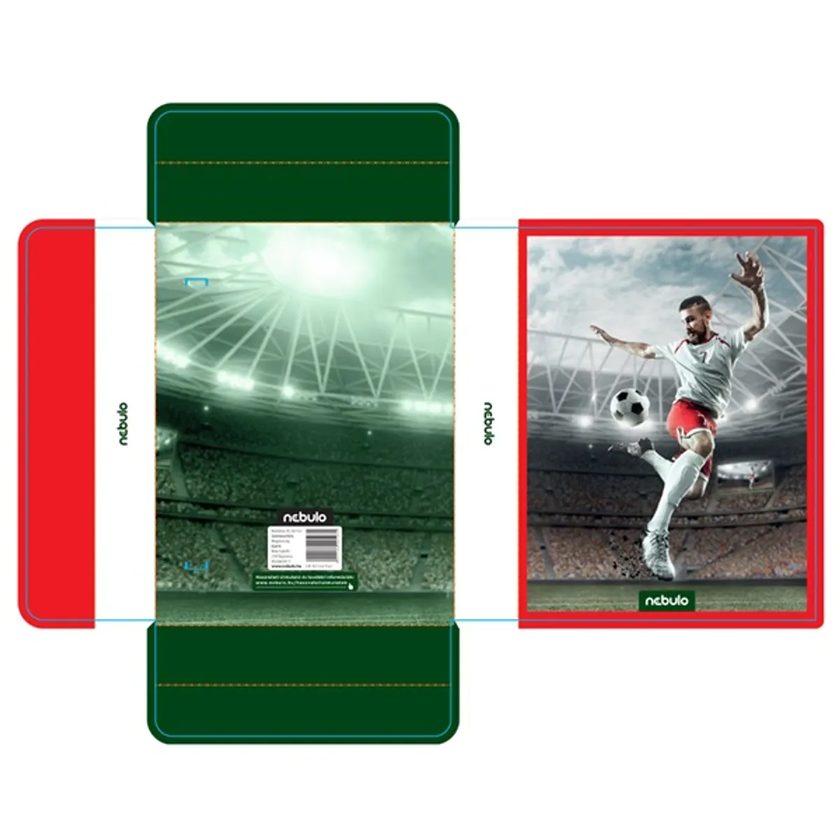 Nebulo Oxi-Foci A5 hullámkarton füzetbox #1