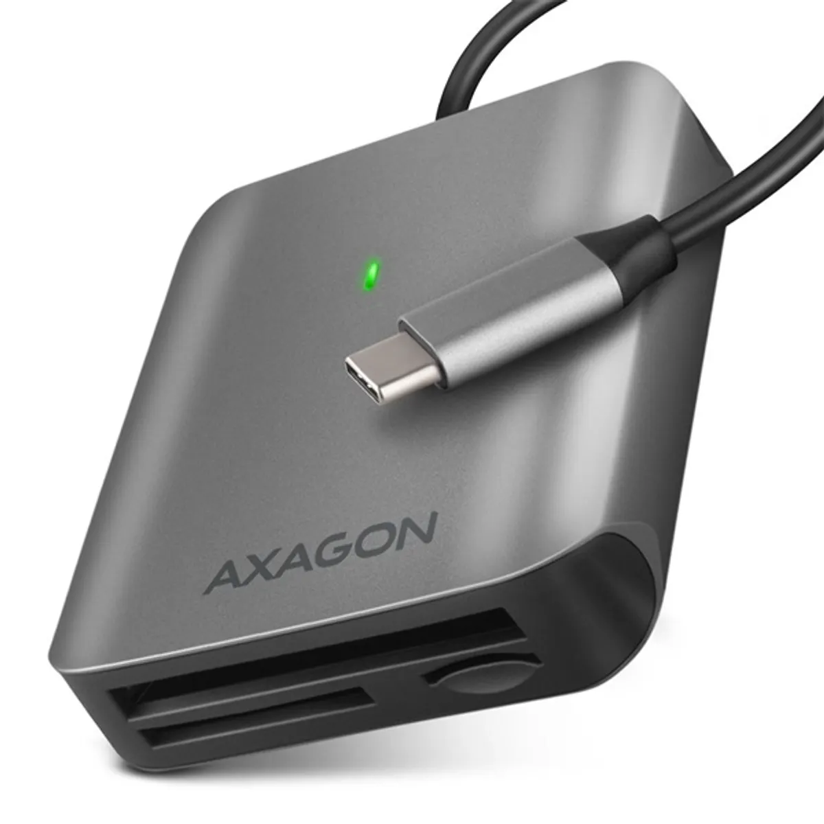 Axagon CRE-S3C USB-C 3.2 SD/microSD/CF külső kártyaolvasó #1