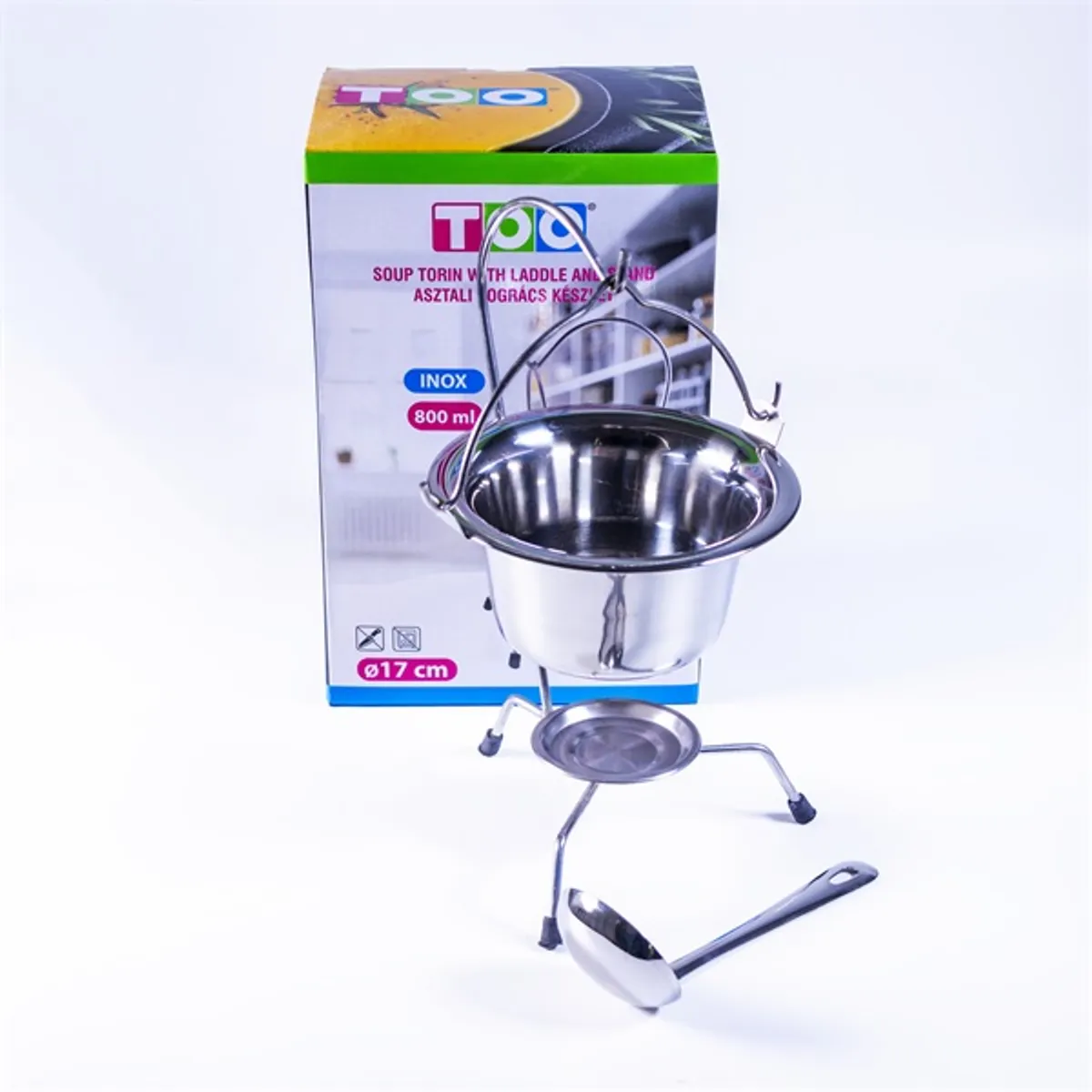 TOO KT-447 Asztali bogrács készlet 800 ml #1