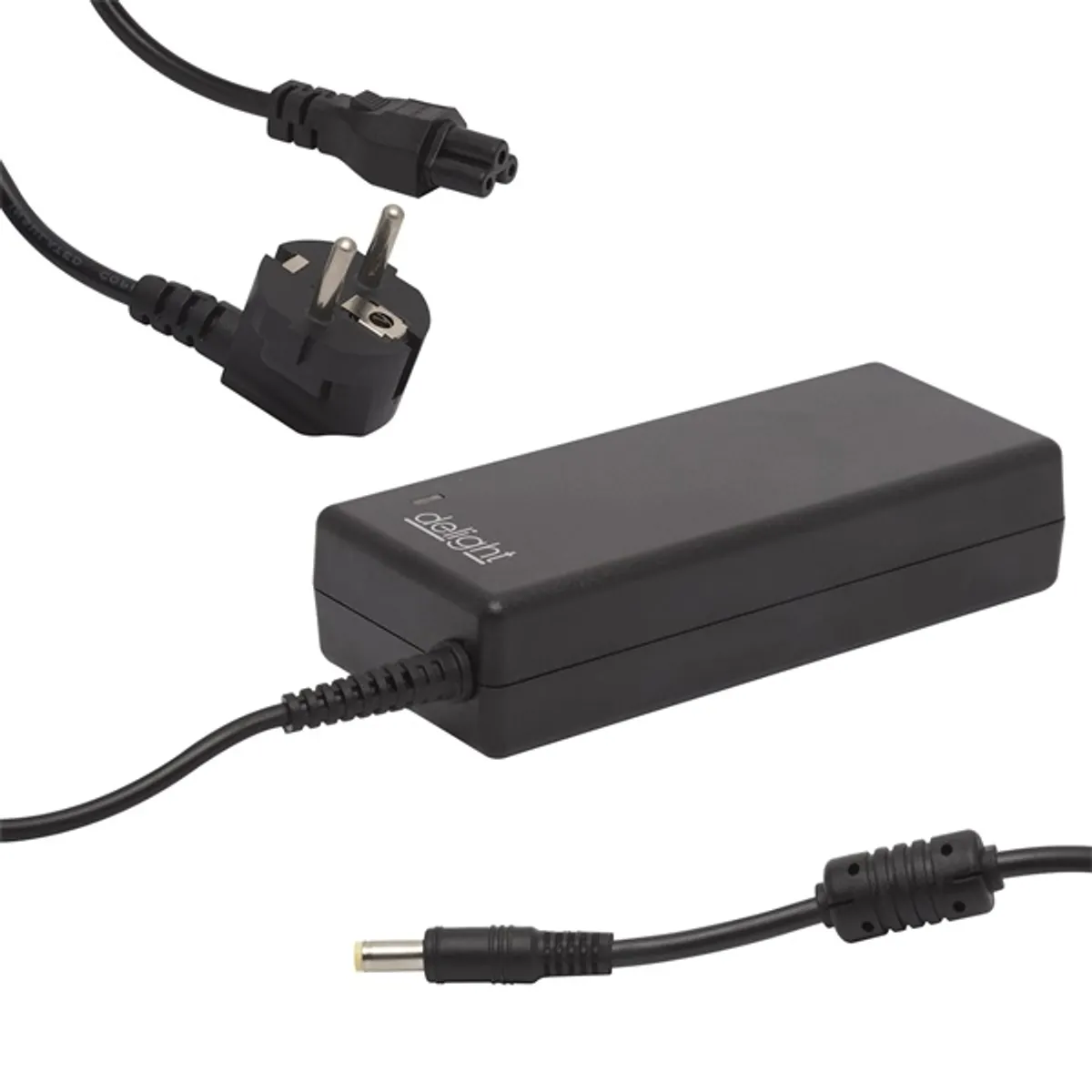 Delight Univerzális laptop/notebook töltő adapter tápkábellel #1