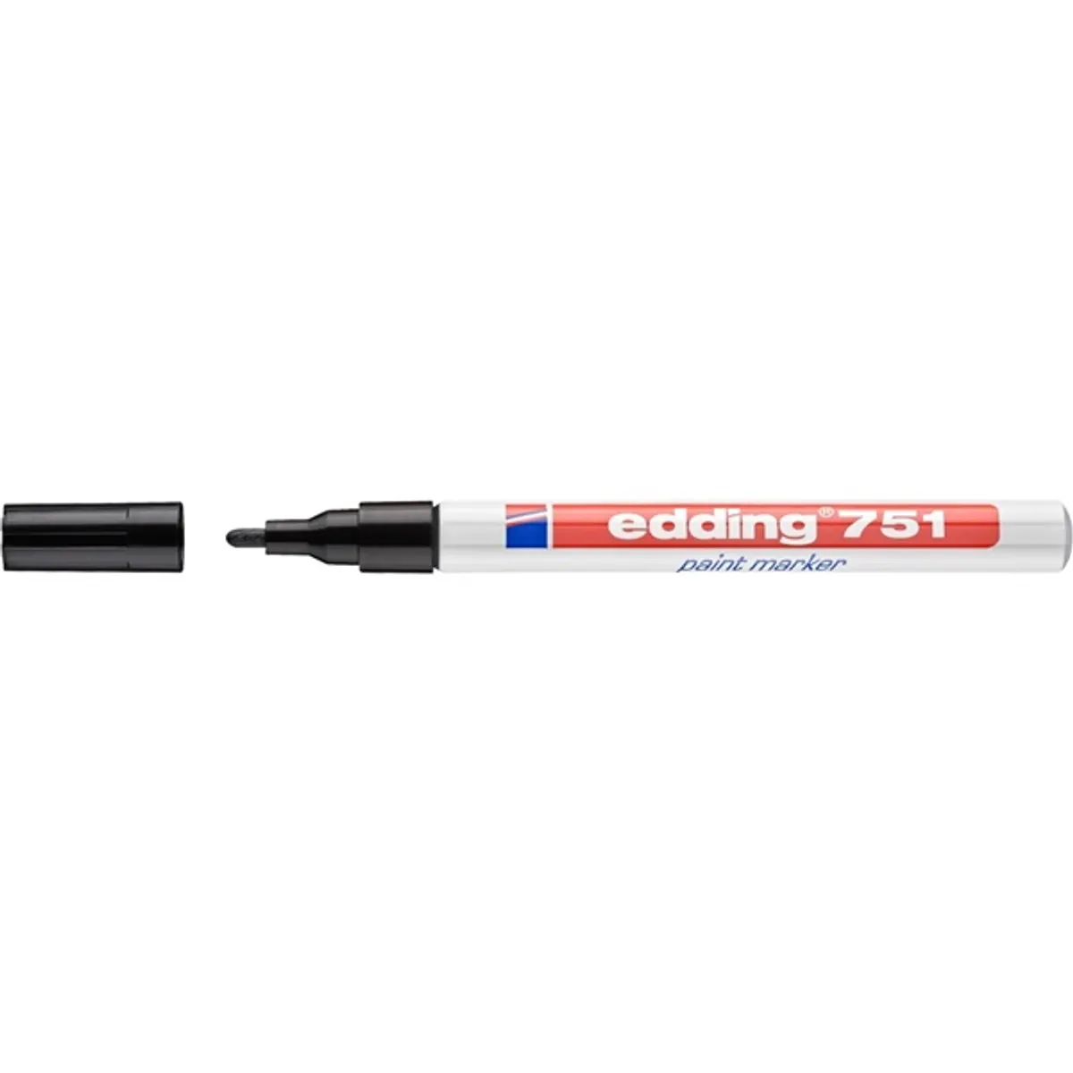 Edding 751 1-2mm fekete lakkmarker #2