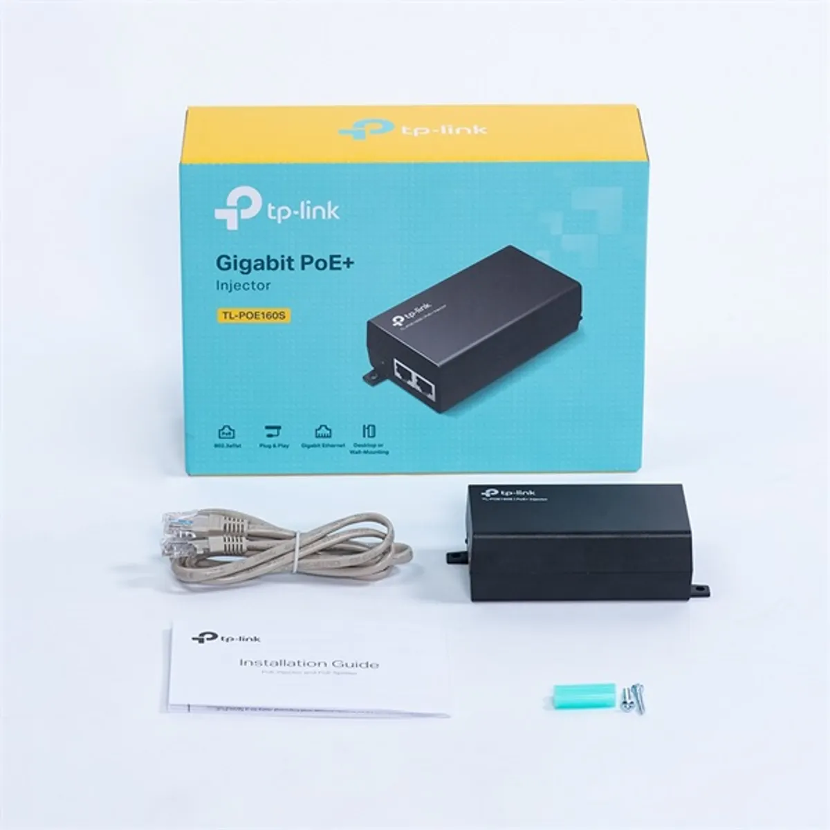 TP-Link TL-POE160S 802.3af/at Gigabit PoE+ Injektor #6