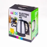 TOO KE-600 1,8L-es ezüst vízforraló #3