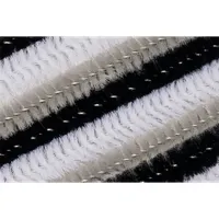 Knorr Prandell 6 mm 10 db/csomag fekete-fehér zsenília drót #3