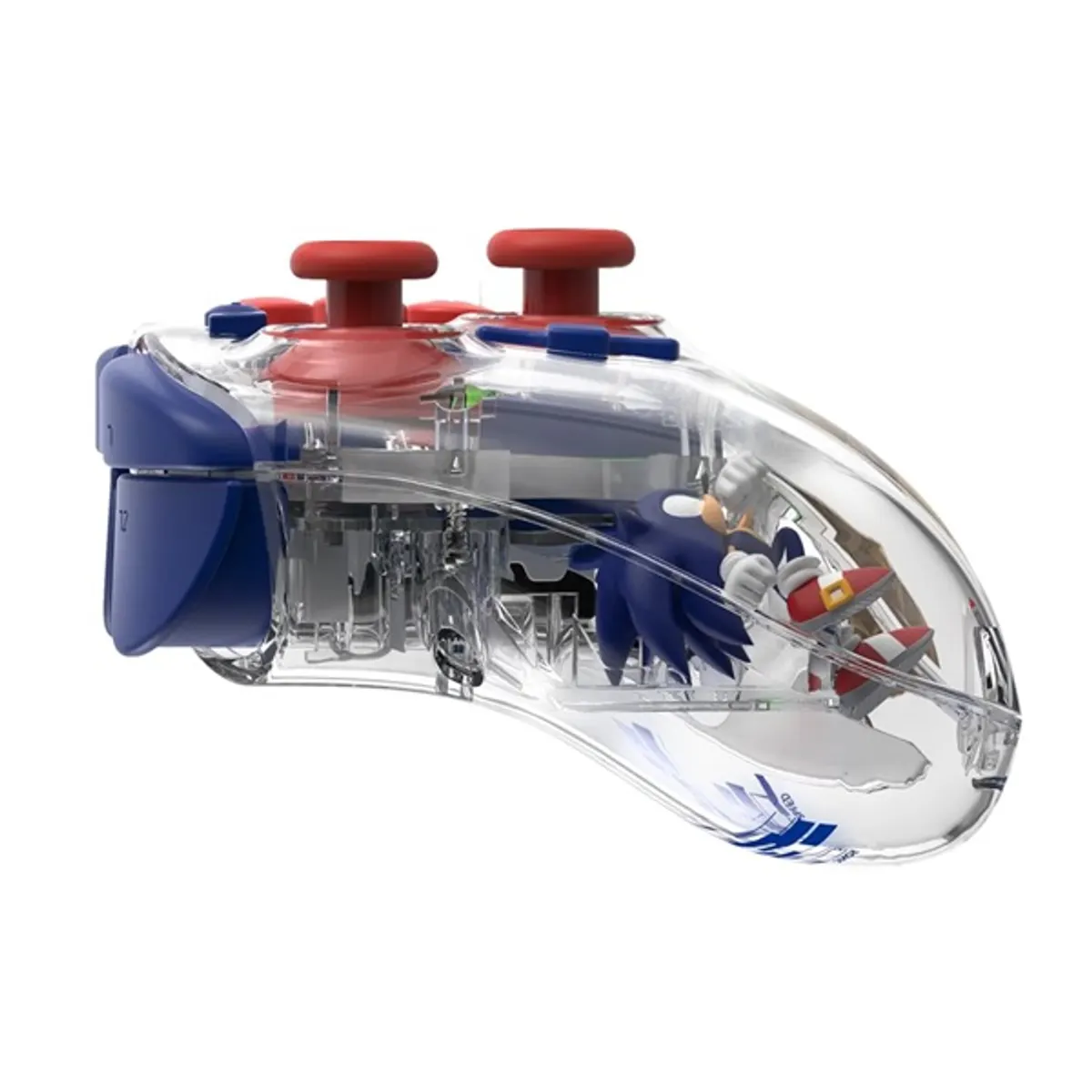 PDP 500-234-SON REALMz Nintendo Switch/Switch 2 vezeték nélküli LED Sonic: Green Hill Zone kontroller #6