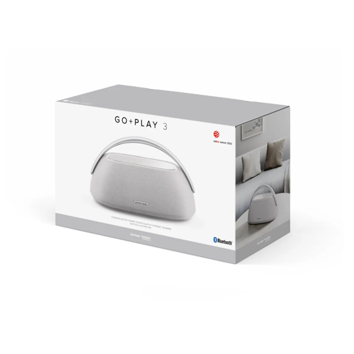 Harman Kardon Go+ Play 3 Bluetooth hordozható szürke hangszóró #6